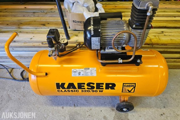 2016 Kaeser Classic 320/90 stempelkompressor