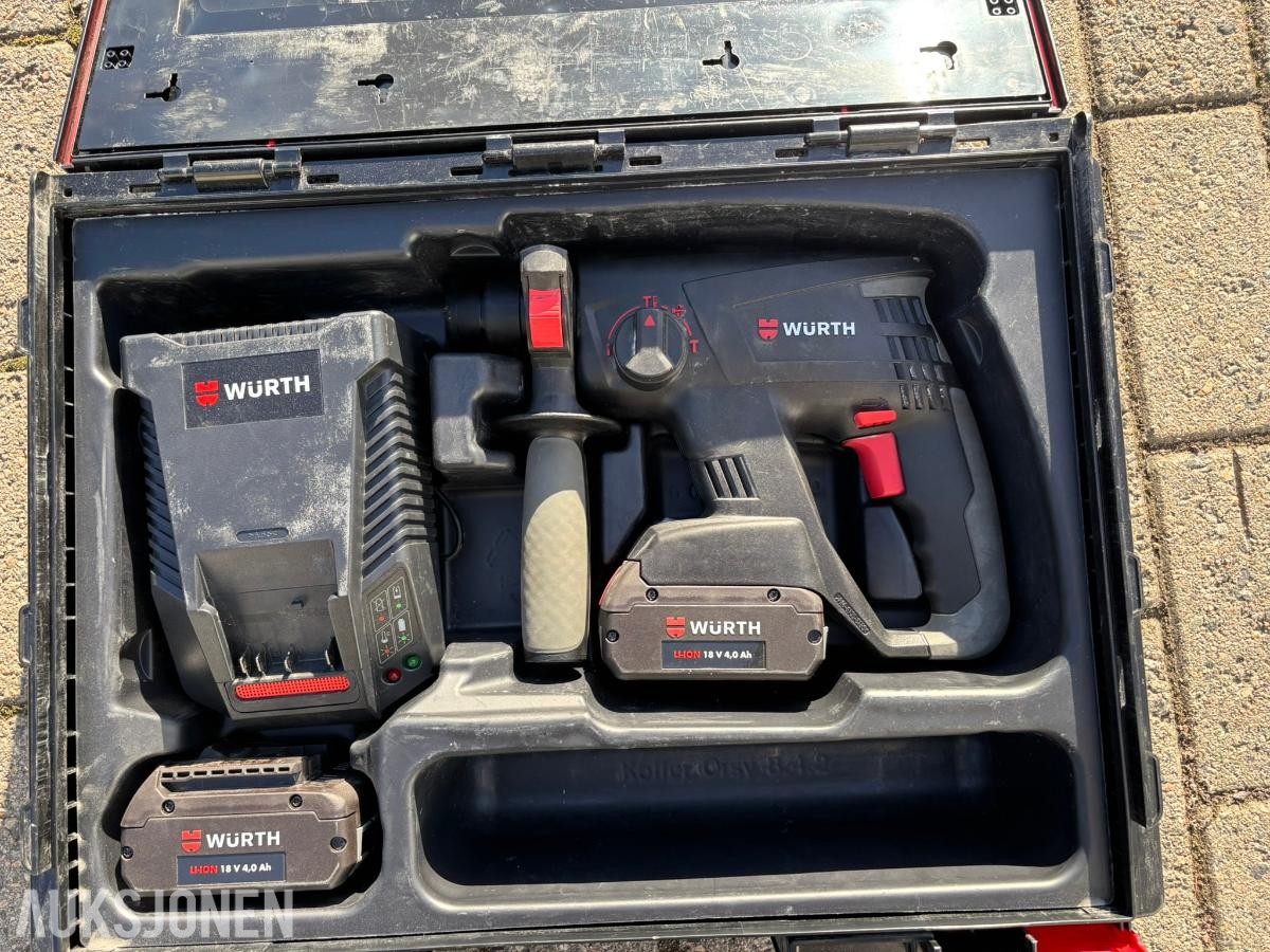 Würth 2 × H 18-MA Compact og 1 × H 18-A Compact