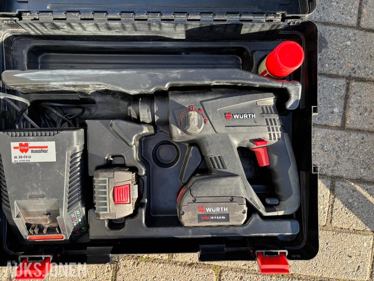 Würth 2 × H 18-MA Compact og 1 × H 18-A Compact