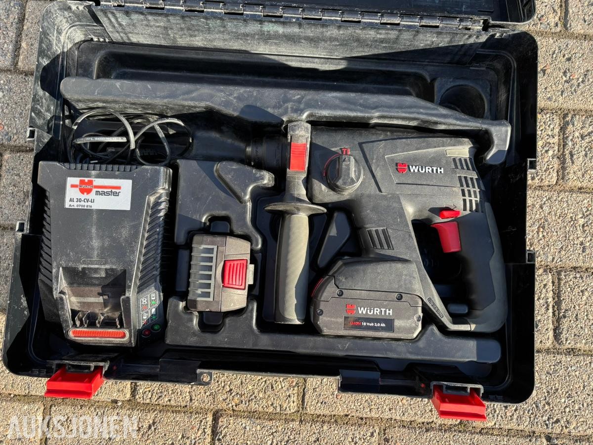 Würth 2 × H 18-MA Compact og 1 × H 18-A Compact