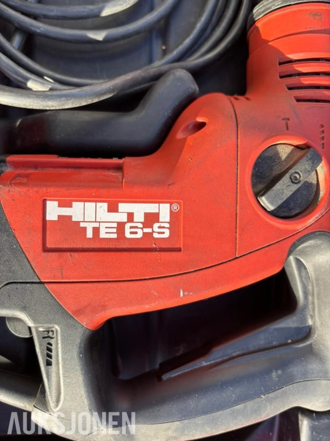  230V Hilti TE 6-S ledningsdrevet borehammer.