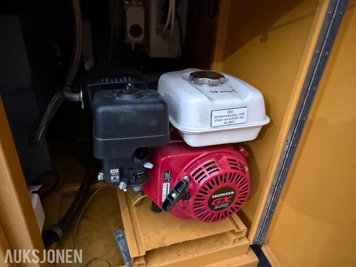 Malmkvist BINI 610 Teletiner / Honda motor / Svært lite brukt