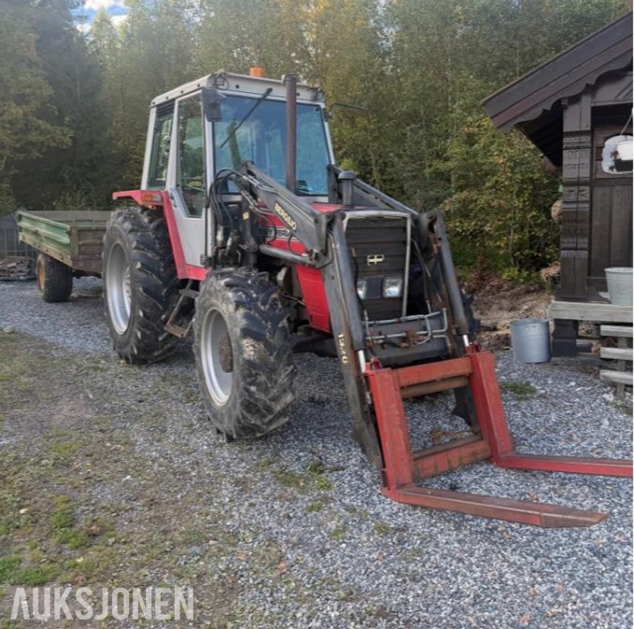 1984 Massey Ferguson 675 traktor - mva fri
