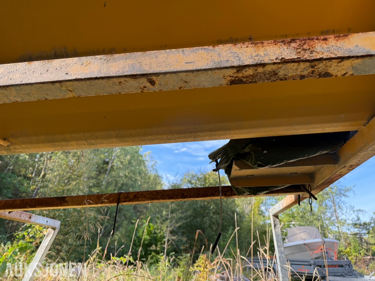 2015 Falköping C-06 sandspreder – 0,6 m³ – hydraulisk – styreboks