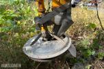 2015 Falköping C-06 sandspreder – 0,6 m³ – hydraulisk – styreboks