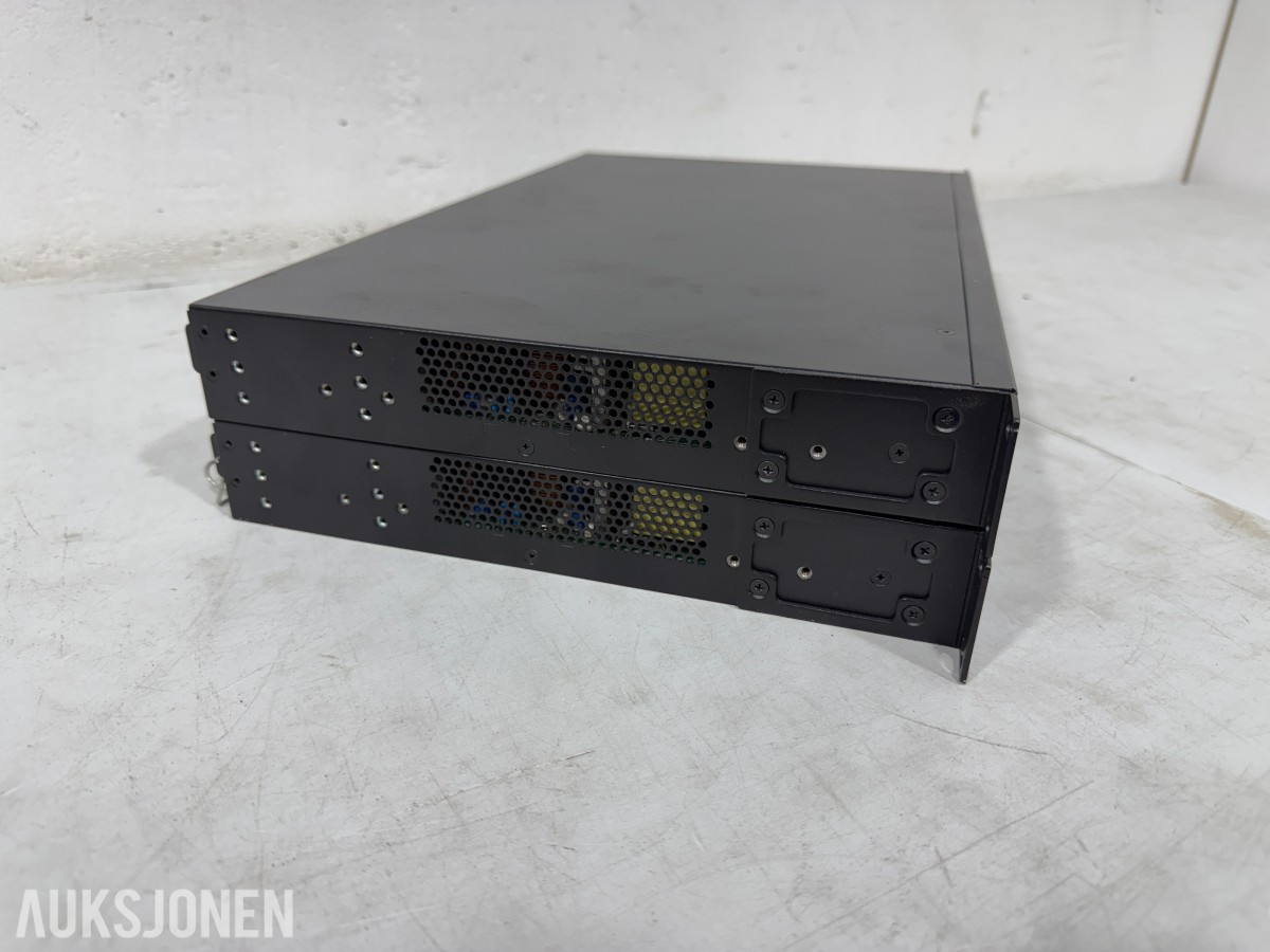 2 stk Ruckus ICX 7150-24P PoE+ nettverksswitcher