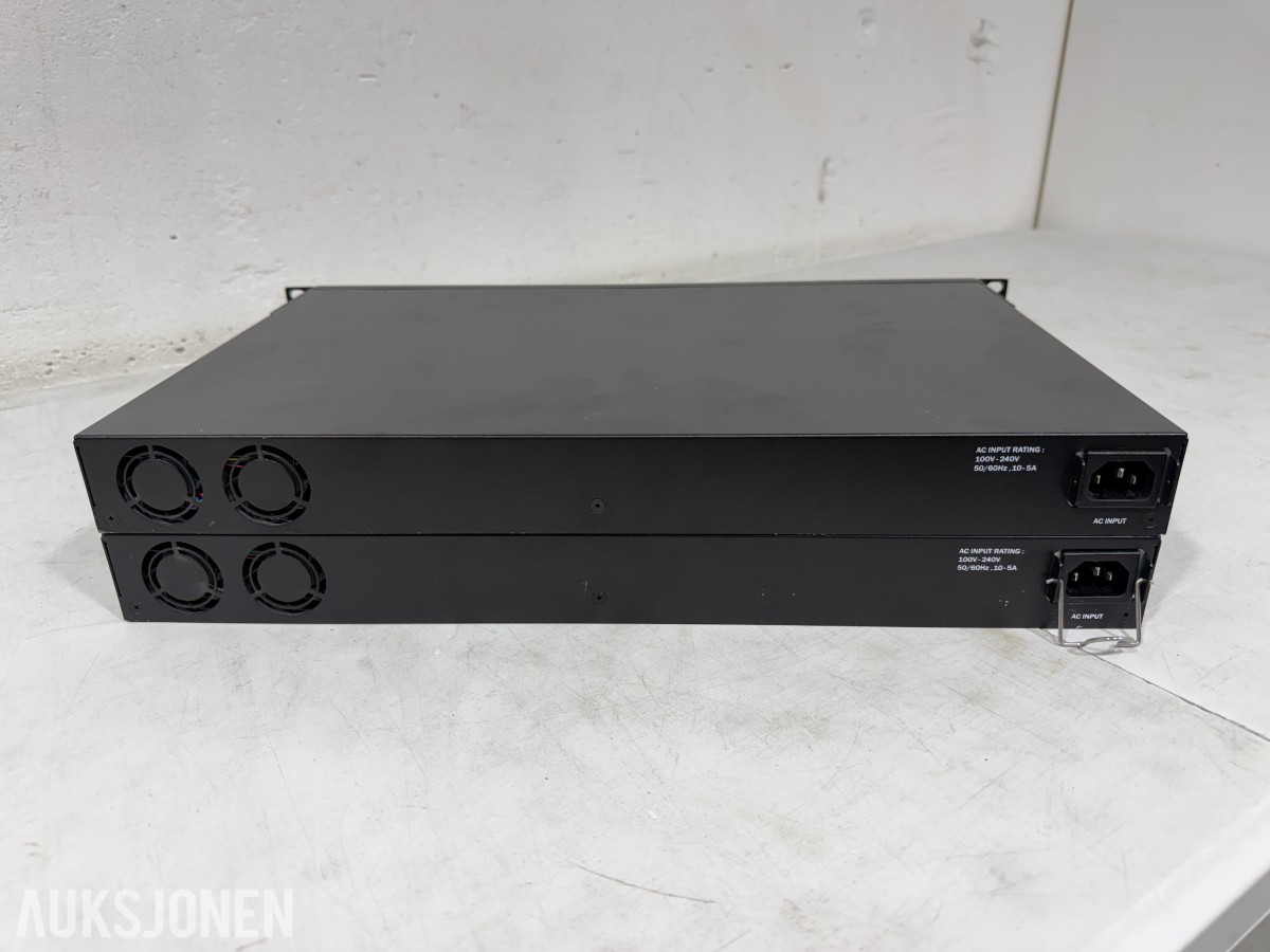 2 stk Ruckus ICX 7150-24P PoE+ nettverksswitcher