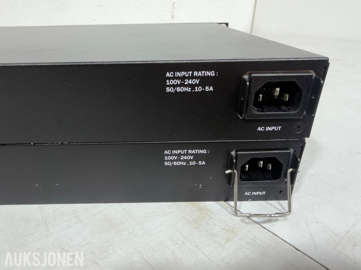 2 stk Ruckus ICX 7150-24P PoE+ nettverksswitcher