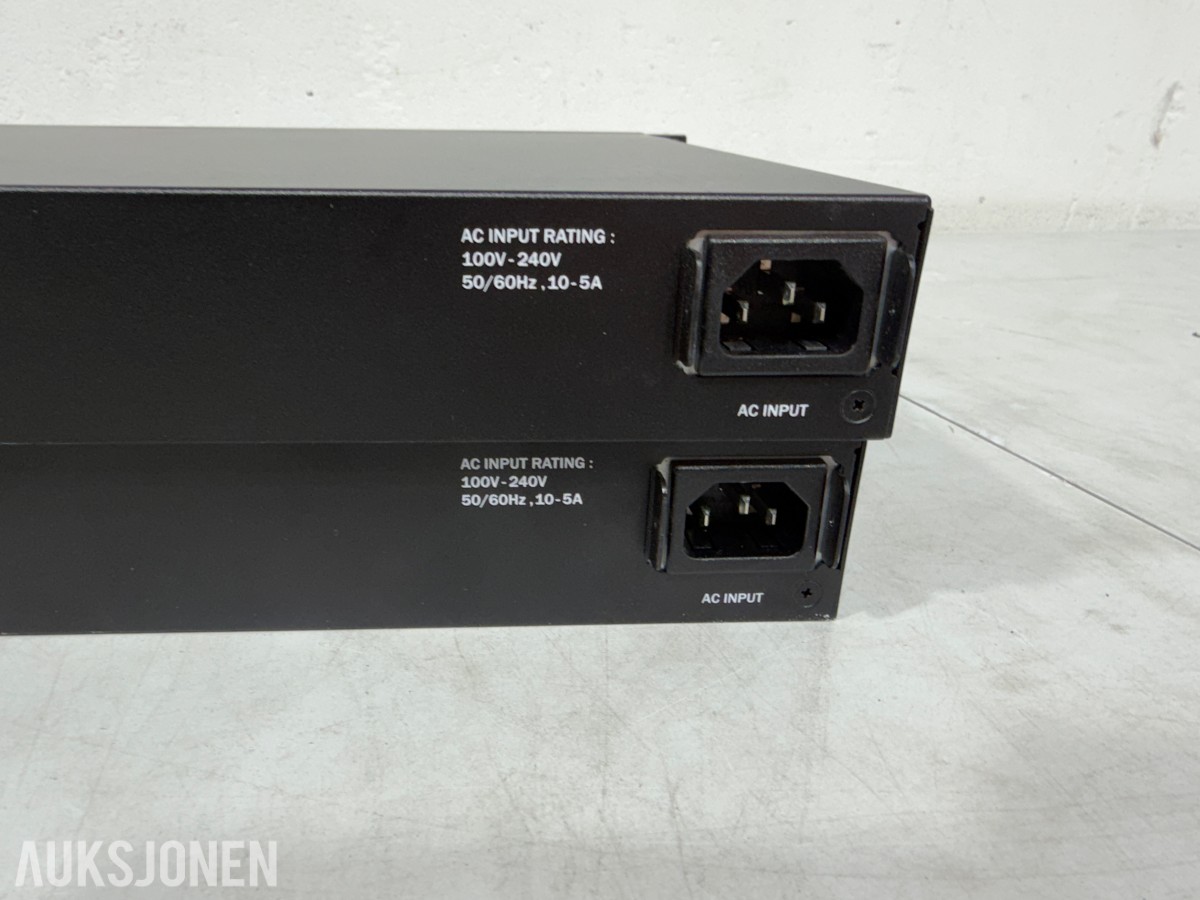 2 stk Ruckus ICX 7150-24P PoE+ nettverksswitcher