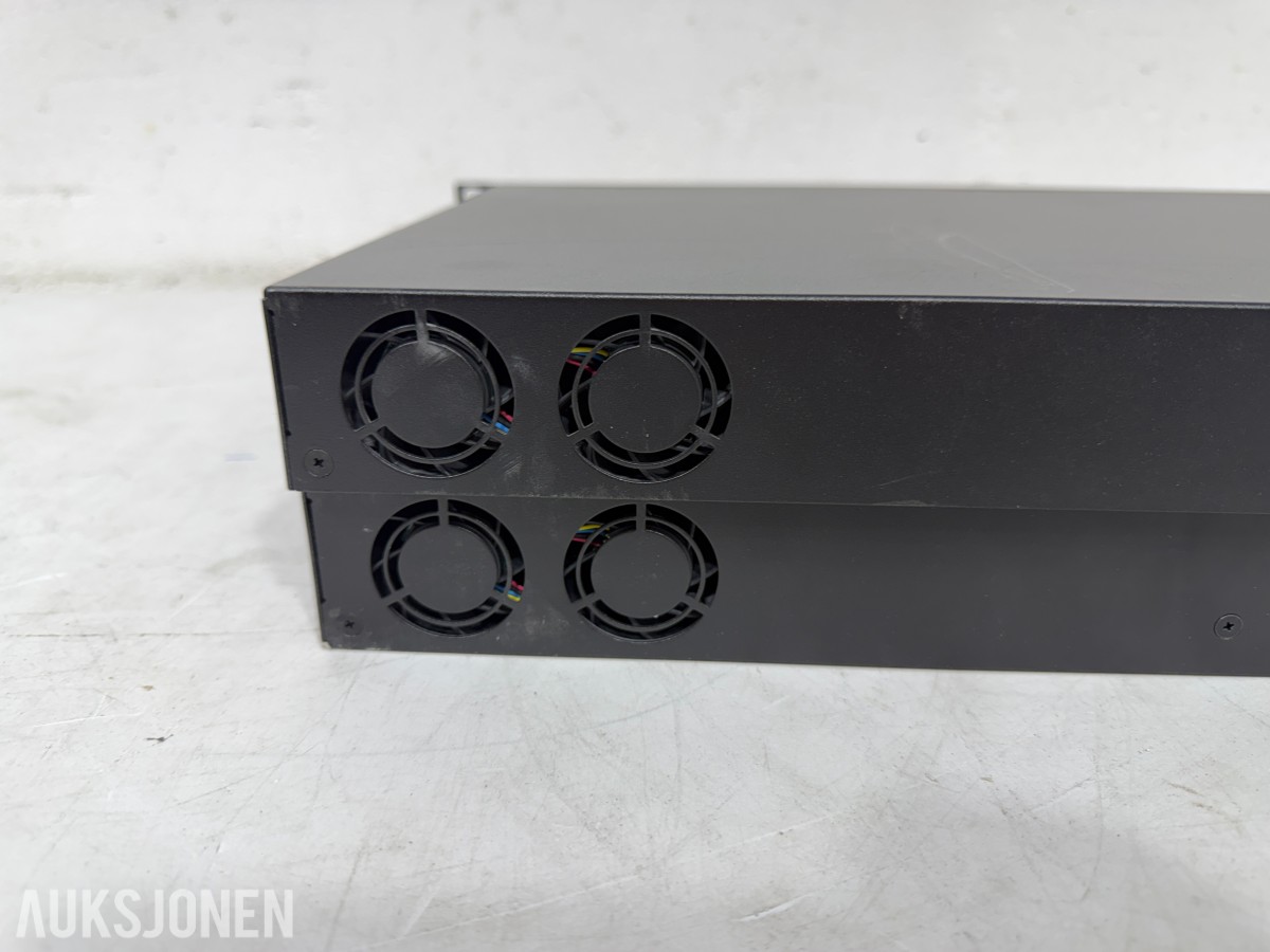 2 stk Ruckus ICX 7150-24P PoE+ nettverksswitcher