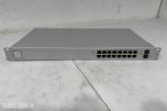 4 stk nettverksswitcher fra Ubiquiti, Ruckus, HP og Asanté