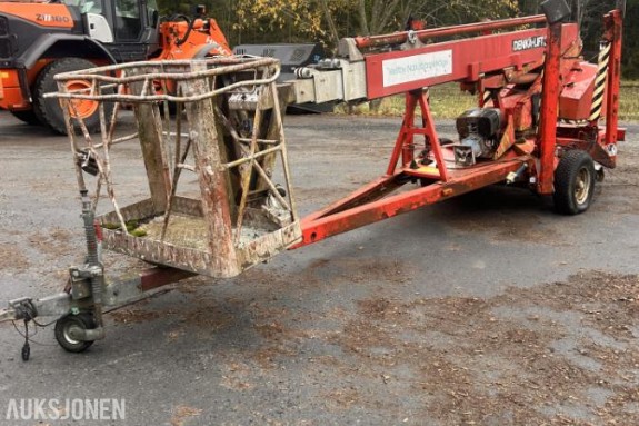 Denka 18 m tilhengerlift – reparasjonsobjekt / delelift