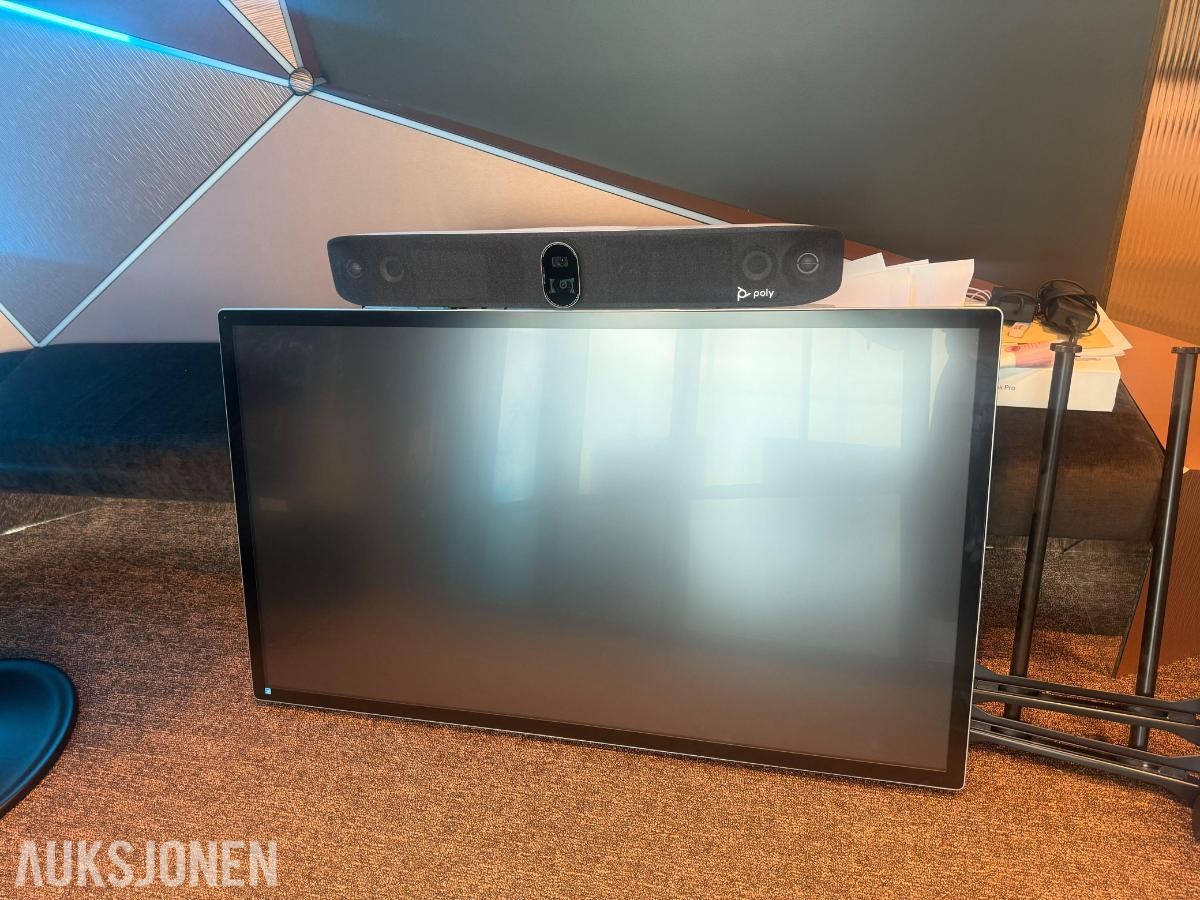 Komplett møteromspakke – Elo 55'' 4K Touchskjerm + Poly Studio X72
