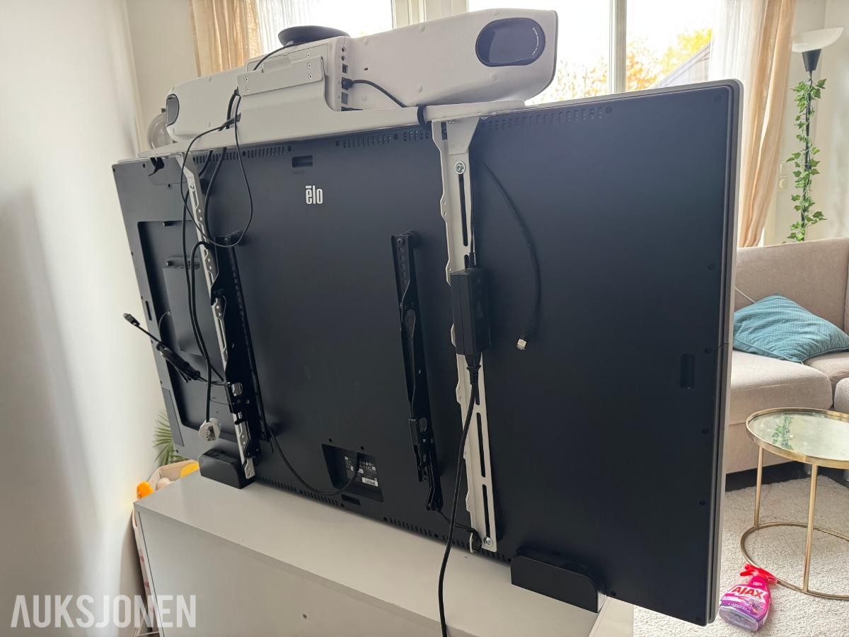 Komplett møteromspakke – Elo 55'' 4K Touchskjerm + Poly Studio X72