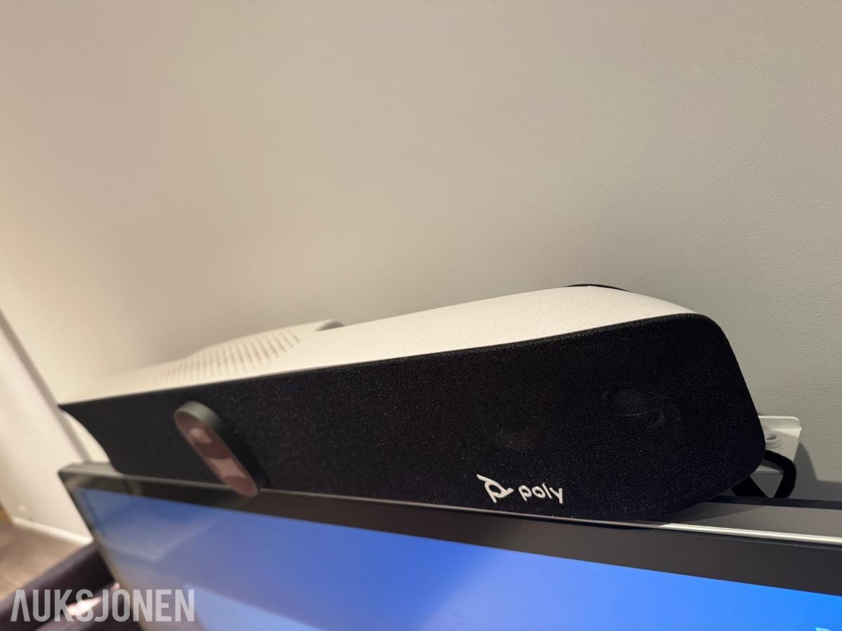 Komplett møteromspakke – Elo 55'' 4K Touchskjerm + Poly Studio X72