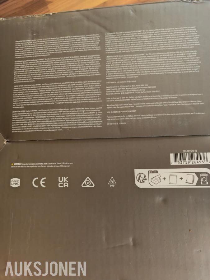 NY - Garmin Echomap Ultra 122 sv +transducer