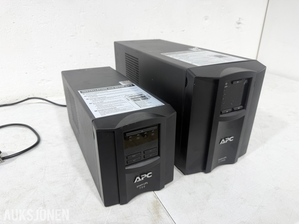 APC Smart-UPS SMT750I og SMC1500I