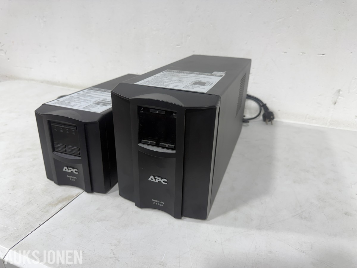 APC Smart-UPS SMT750I og SMC1500I