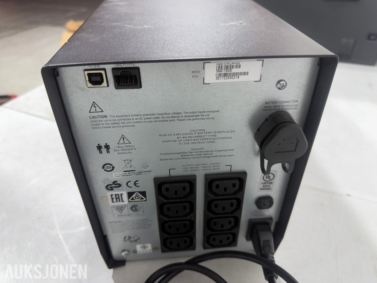 APC Smart-UPS SMT750I og SMC1500I