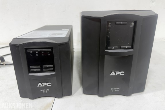 APC Smart-UPS SMT750I og SMC1500I