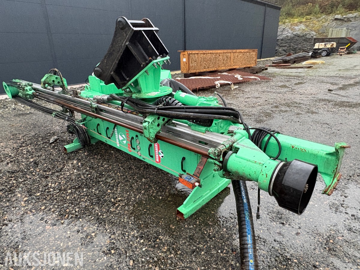 2012 Montabert CPA 225E Boretårn – overhalt 2025