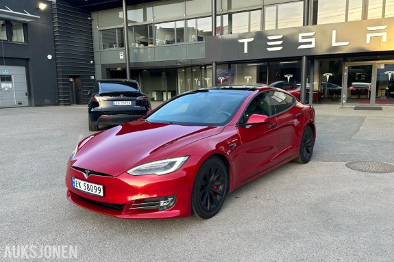 2017 Tesla Model S 75R premium lydanlegg soltak autopilot ccs 116100km