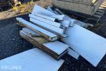 Parti sandwichplater i ulike dimensjoner - flere paller