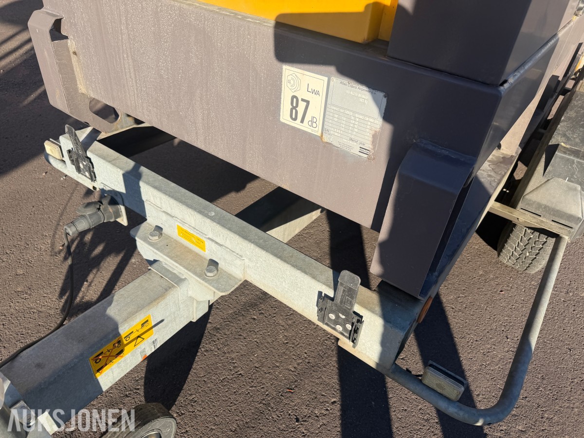2011 Atlas Copco QAS 60 strømaggregat - 230V / 400V