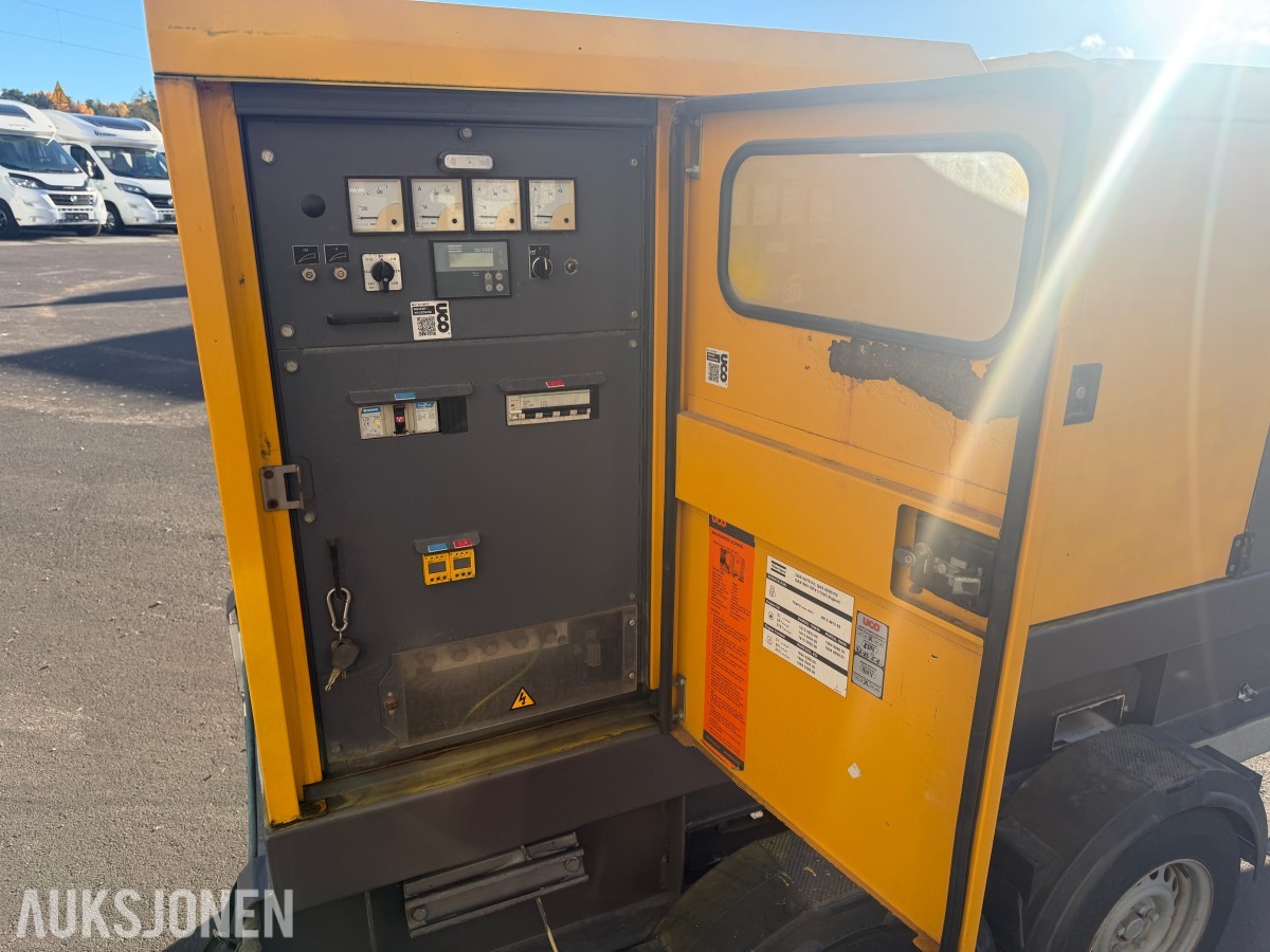 2011 Atlas Copco QAS 60 strømaggregat - 230V / 400V