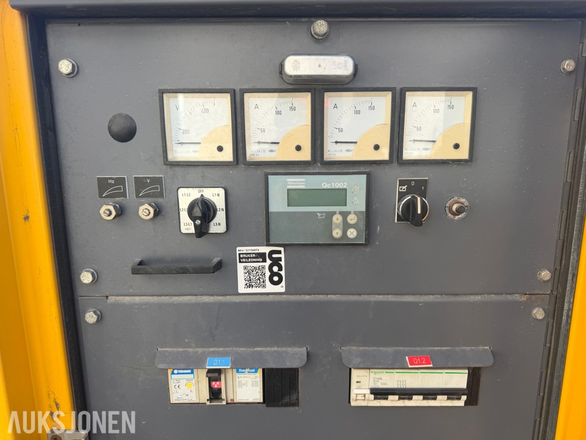 2011 Atlas Copco QAS 60 strømaggregat - 230V / 400V