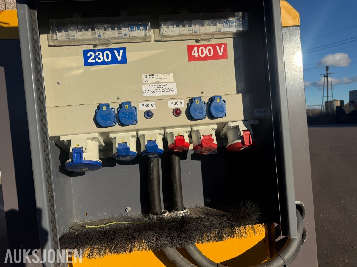 2011 Atlas Copco QAS 60 strømaggregat - 230V / 400V
