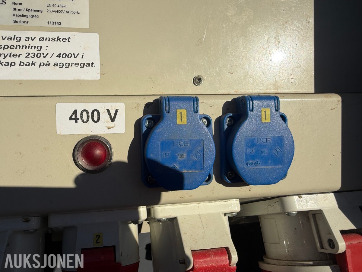 2011 Atlas Copco QAS 60 strømaggregat - 230V / 400V