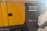 2011 Atlas Copco QAS 60 strømaggregat - 230V / 400V