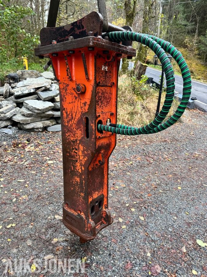 2015 Eddie EDT 450 hydraulisk pigghammer med S50 feste