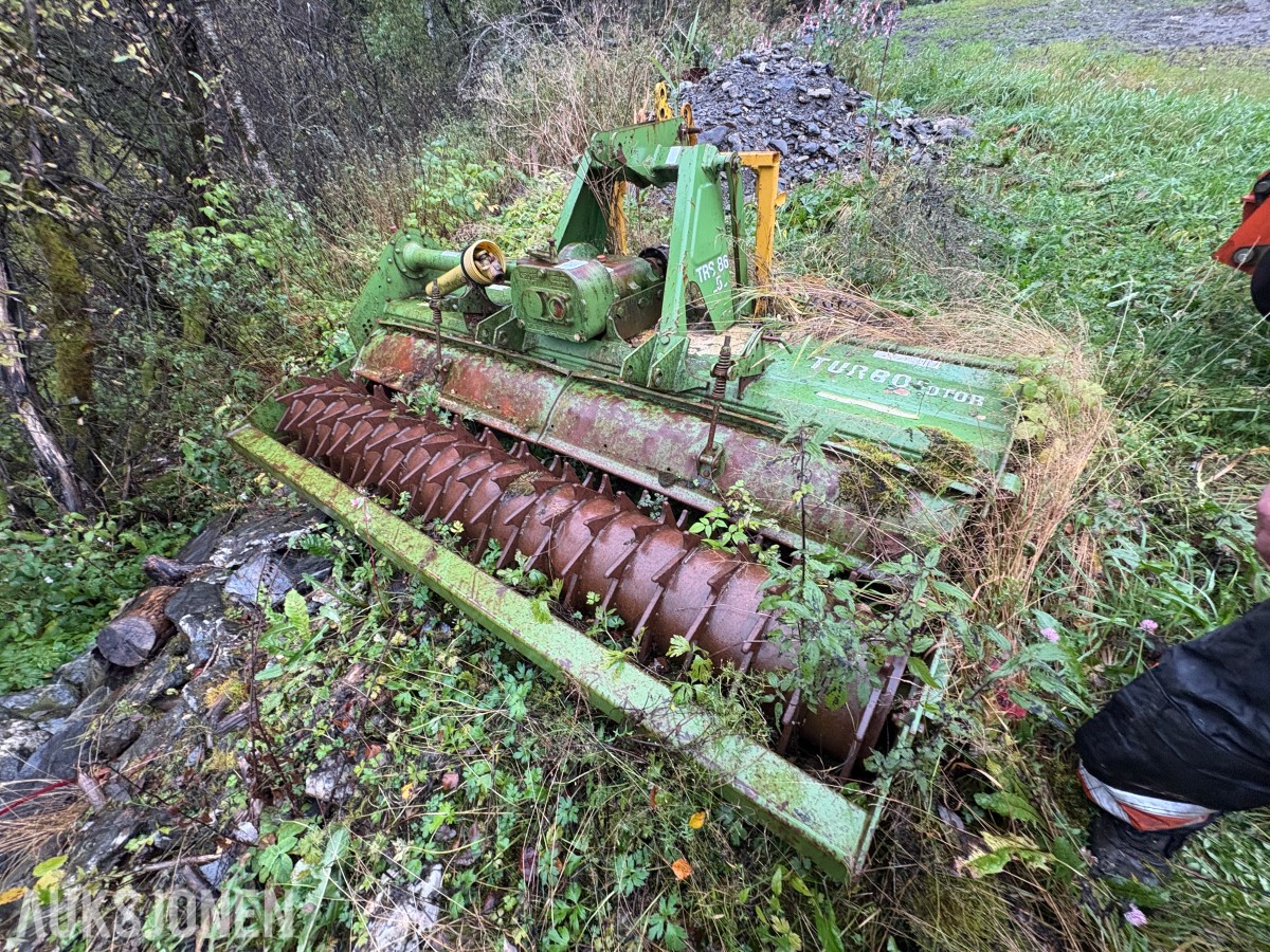Krone TRS 86-250 rotorharv, ca. 2,5 m arbeidsbredde, PTO-aksel