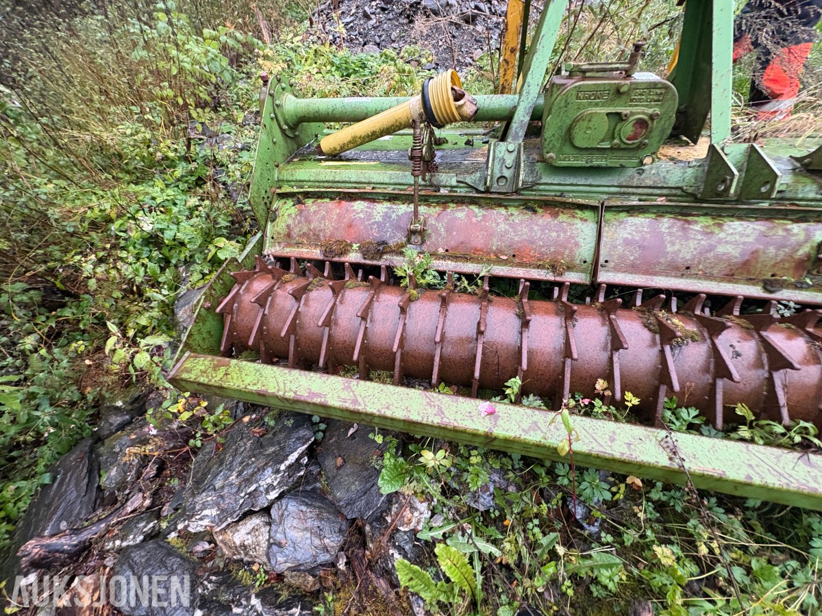 Krone TRS 86-250 rotorharv, ca. 2,5 m arbeidsbredde, PTO-aksel