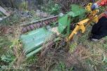Krone TRS 86-250 rotorharv, ca. 2,5 m arbeidsbredde, PTO-aksel
