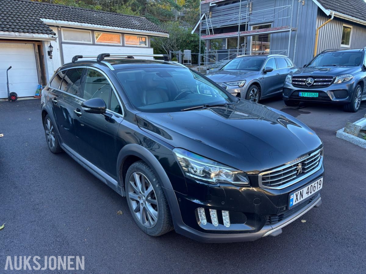 2015 Peugeot 508 RXH 2.0 HYBRID 200HK 4X4 RYGGEKAMERA. SOLTAK, HENGERFESTE