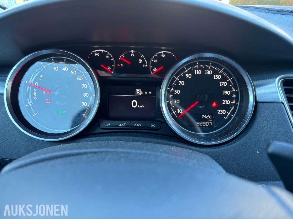 2015 Peugeot 508 RXH 2.0 HYBRID 200HK 4X4 RYGGEKAMERA. SOLTAK, HENGERFESTE