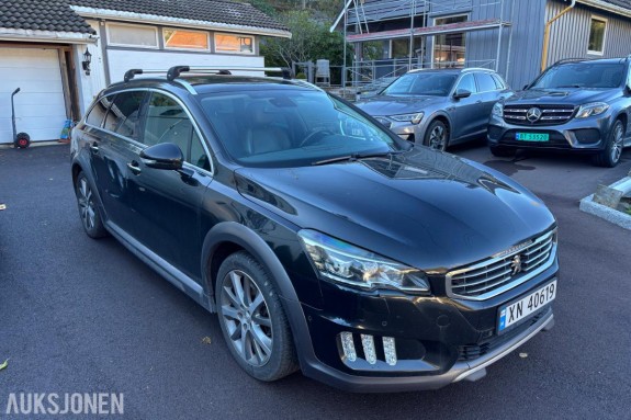 2015 Peugeot 508 RXH 2.0 HYBRID 200HK 4X4 RYGGEKAMERA. SOLTAK, HENGERFESTE