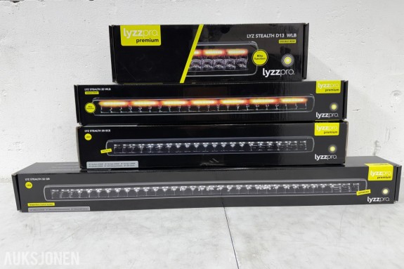 Lyzzpro Premium Stealth LED-ekstralys