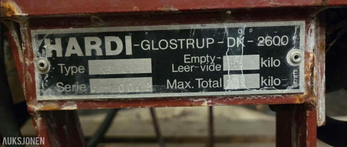 Hardi Sprøyte ks 100 *Ingen minstepris*