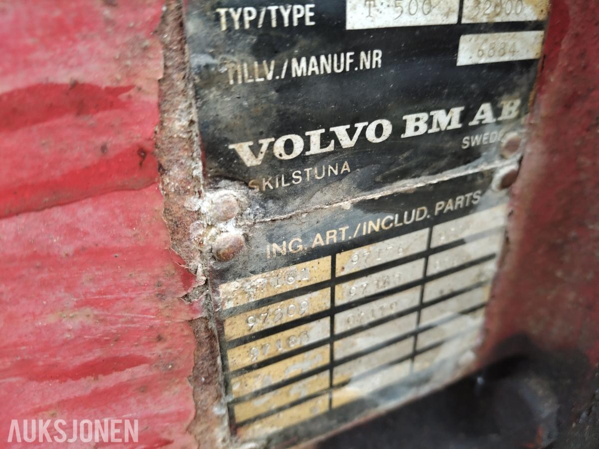 Volvo BM traktor T500 gir og driv