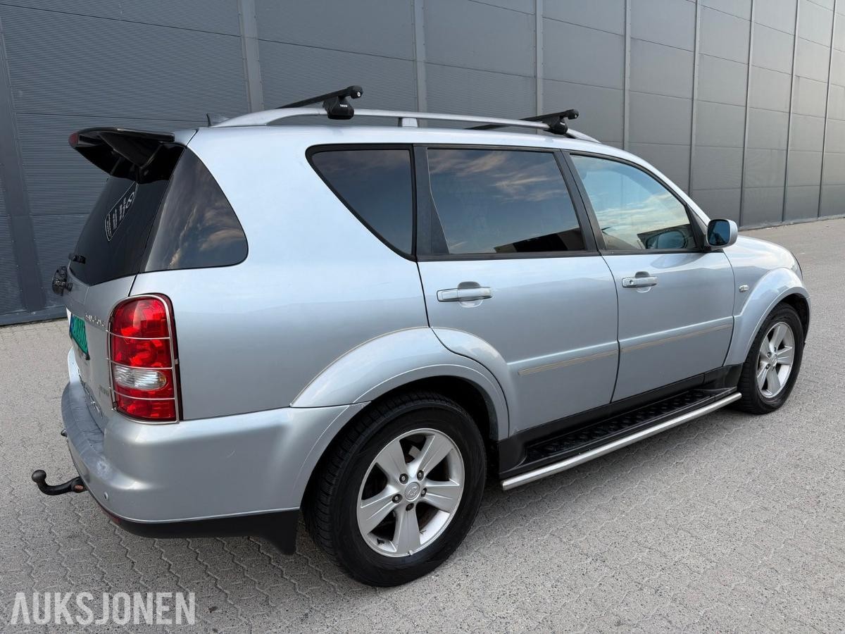 2009 SSANGYONG REXTON 4WD AUTOMAT HENGERFESTE SKINN