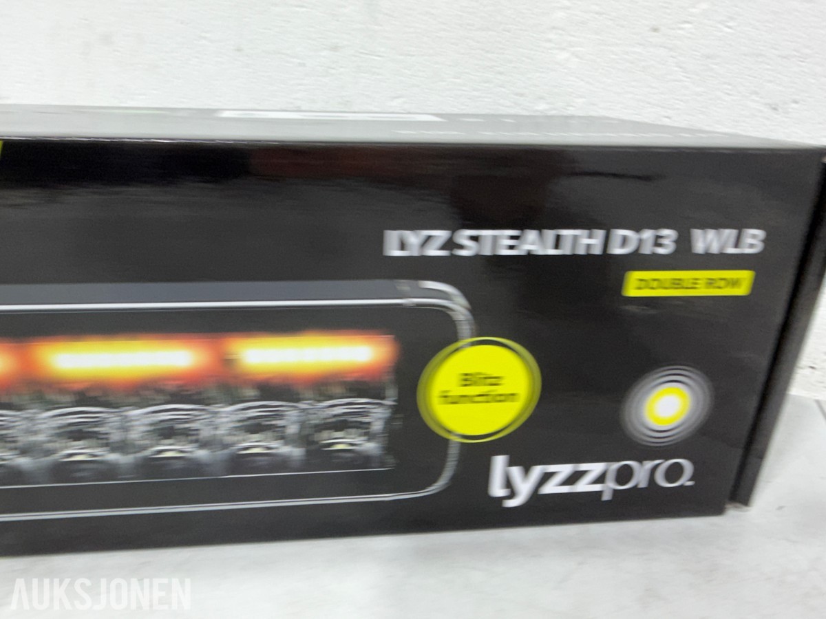 Lyzzpro Premium Stealth WLB LED-ekstralys
