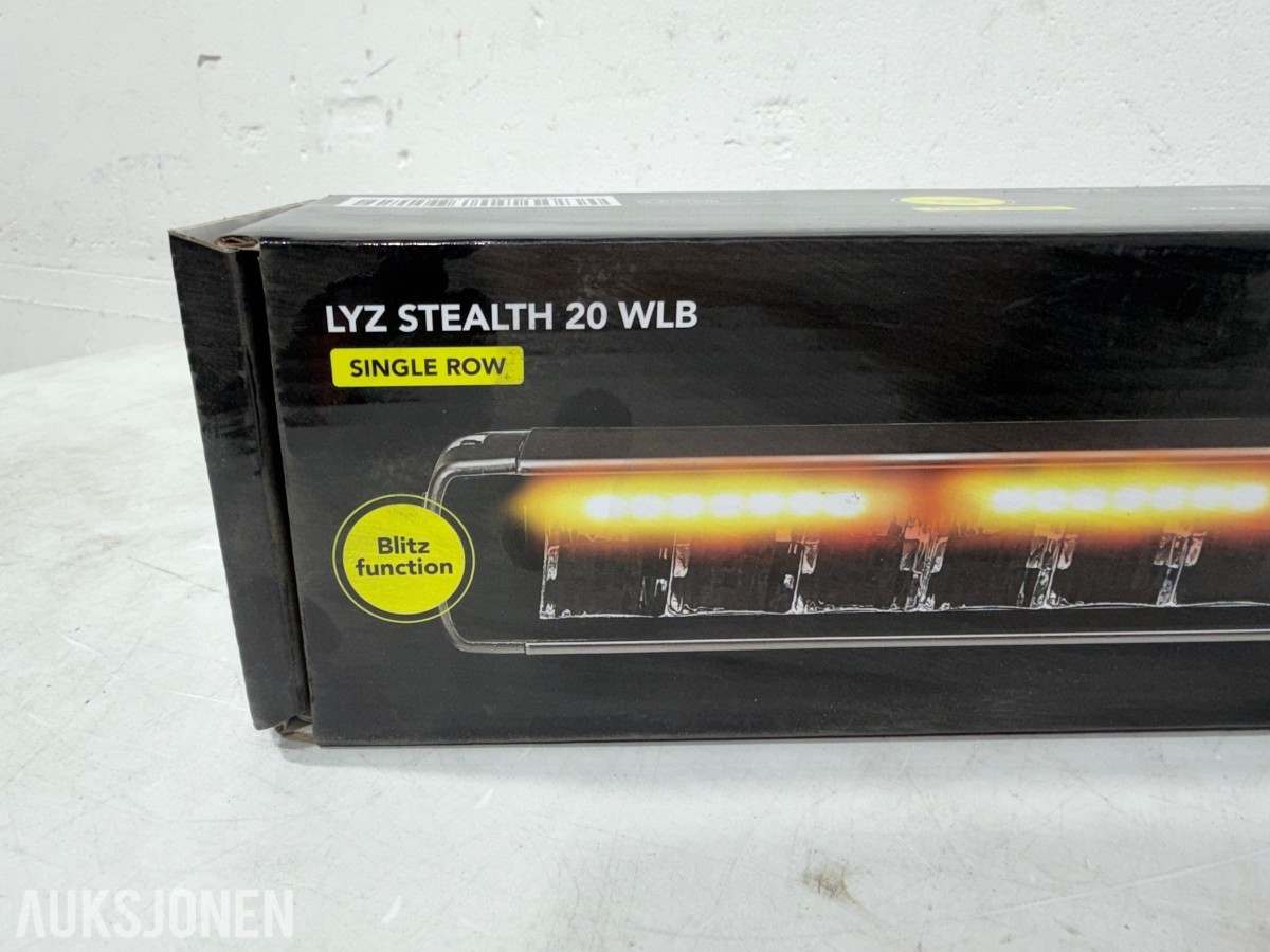 Lyzzpro Premium Stealth WLB LED-ekstralys