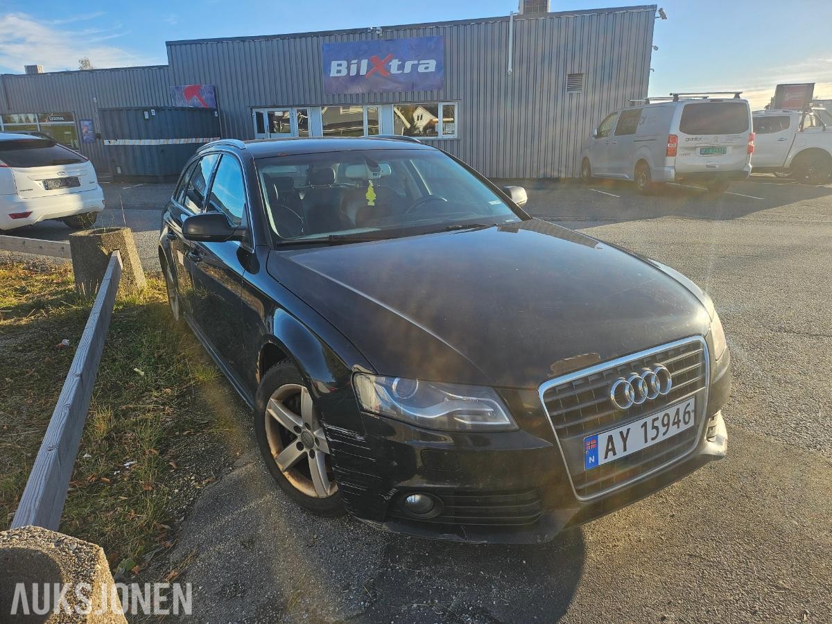 2012 AUDI A4 2.0 DIESEL 120HK MANUELL - REPARASJONSOBJEKT *INGEN MINSTEPRIS*