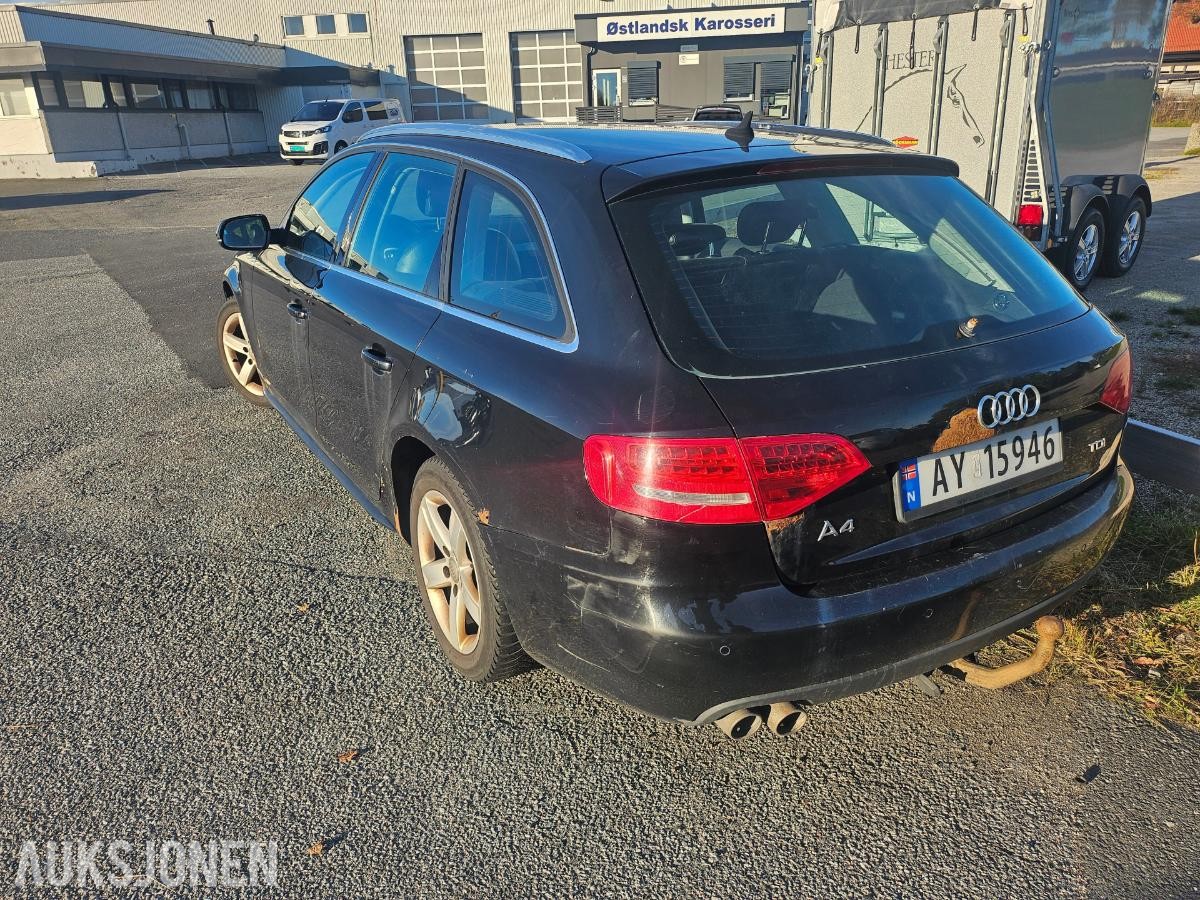 2012 AUDI A4 2.0 DIESEL 120HK MANUELL - REPARASJONSOBJEKT *INGEN MINSTEPRIS*