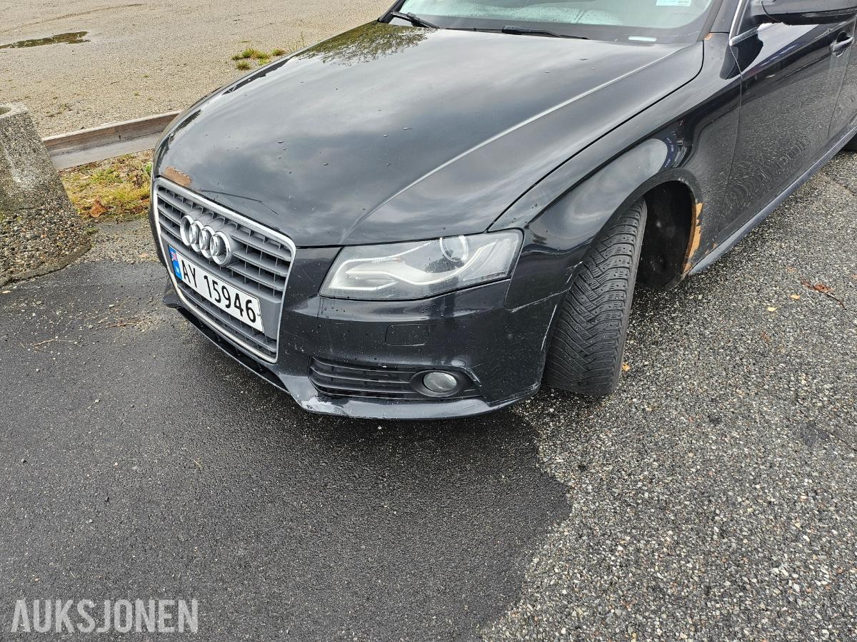 2012 AUDI A4 2.0 DIESEL 120HK MANUELL - REPARASJONSOBJEKT *INGEN MINSTEPRIS*