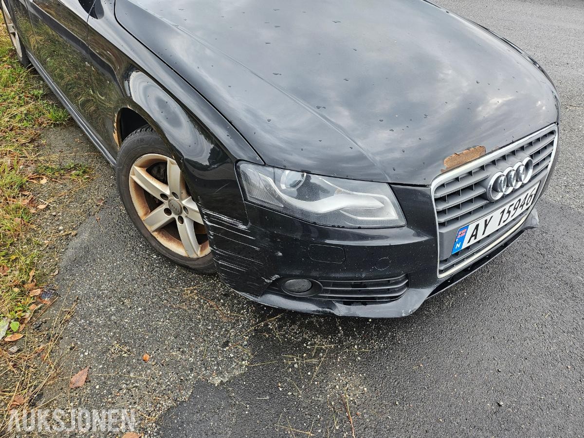 2012 AUDI A4 2.0 DIESEL 120HK MANUELL - REPARASJONSOBJEKT *INGEN MINSTEPRIS*